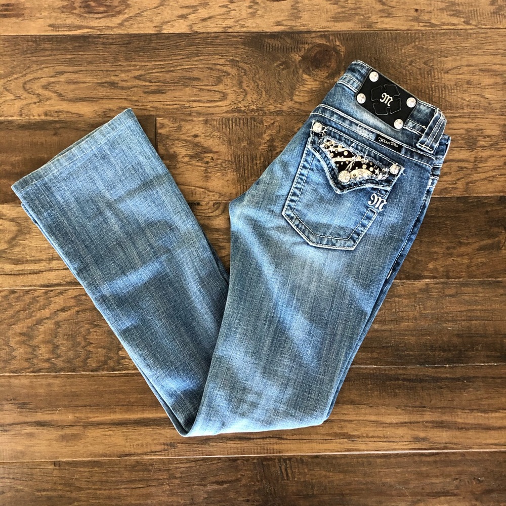 Miss Me Boot Cut Jeans